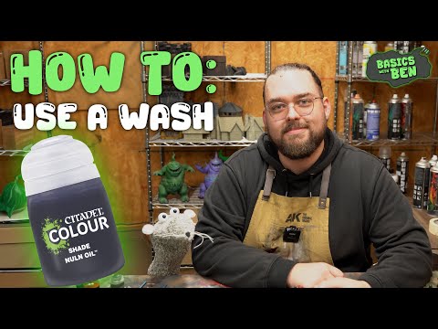 Basics with Ben - Ep. 3: How to use a Wash (Nuln Oil)
