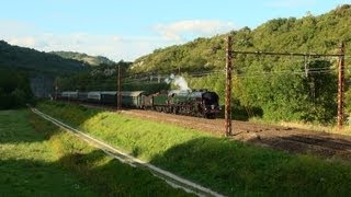preview picture of video 'Train Vapeur 241P17 en Rhône Alpes'