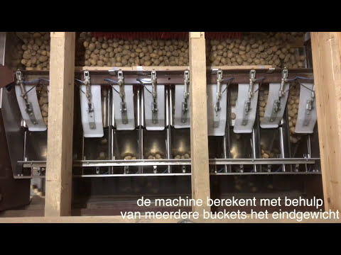 aardappelen verpakkingsmachine Zaadhandel van der Wal