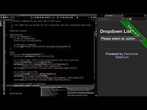 How To Use Soft Assert Tutorial Selenium Testng Java