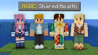 Minecraft, But Our HEALTH Is SHARED..