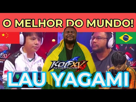 The best in the world is Brazilian! | Grand Final | Lau Yagami vs Xiaohai #kofxv #4k
