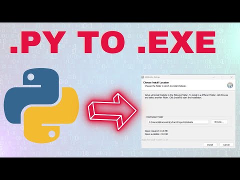 Python code to exe file: How make python code to executable file