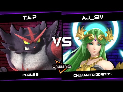 T.A.P. (Incineroar) vs aj__siv (Palutena) - Chuaanito Doritos - Pool B