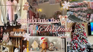 DECORATING FOR XMAS ⛄️| black friday shopping, cute decor & getting into the xmas spirit