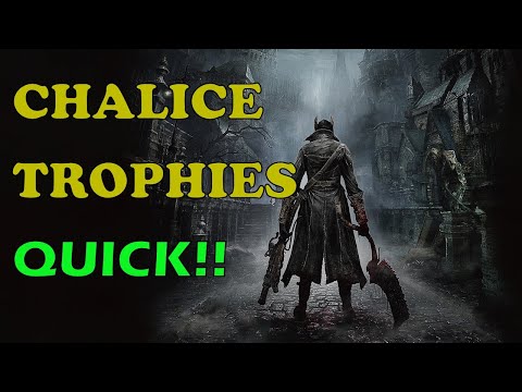 Bloodborne Walkthrough - Easy Chalice Dungeon Trophies!