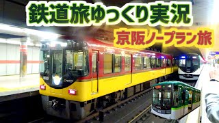 [鉄道旅ゆっくり実況]第13回:京阪ノープラン旅