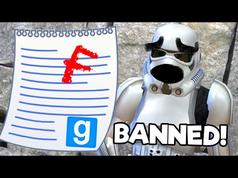 This Server Forces You To Take TESTS! -Gmod Star Wars RP