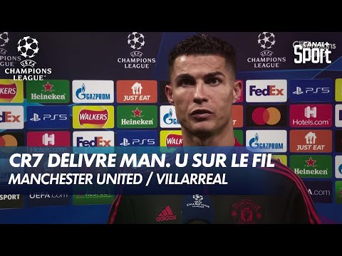 CR7 et le but de la victoire (2-1) - Man. U / Villarreal