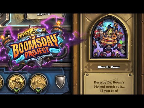 Dr. Boom "Blast" - Boomsday Puzzle Lab (Hearthstone)