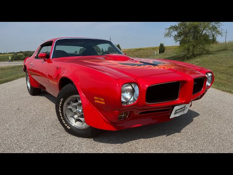 1973 Pontiac Trans AM 455 Auto, AC, Frame off - Rotisserie Restored Stock #902