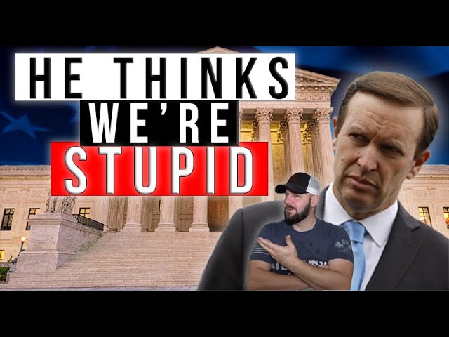 Chris Murphy just said the quiet part out loud... He will settle for Universal Background Checks...