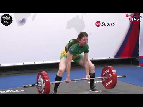 Rachele Griffin - 14th Place 425kg Total - 69kg Class 2022 IPF World Women's Classic
