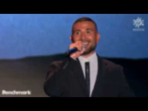 تملي تامر عاشور وأحمد سعد حفلة ليلة الدموع - Tamer ashour & Ahmed Saad Tamally بدون موسيقي - Vocals