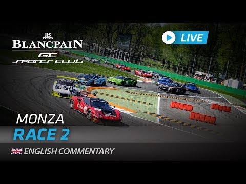 RACE 2 - GT SPORTS CLUB - MONZA - Blancpain GT Sports Club 2019 - ENGLISH