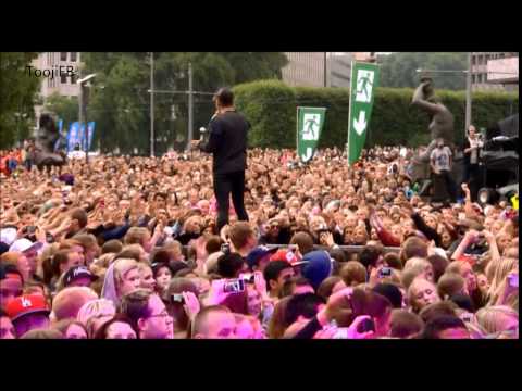 Tooji - 'If it wasn't for you' @ VG-Lista Norway (June 29, 2012)