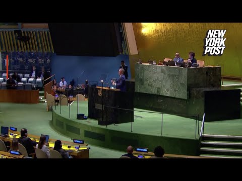 WATCH: Israeli ambassador shredding UN Charter during UNGA