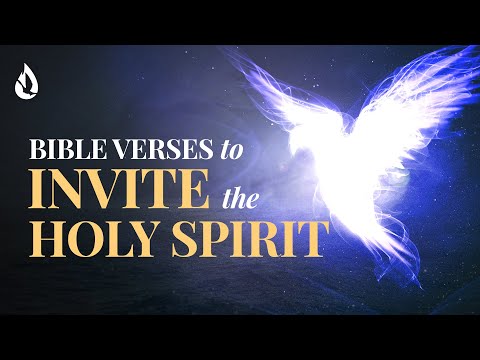 Bible Scriptures on the HOLY SPIRIT to Start or Finish Your Day (20 Minutes with Music)