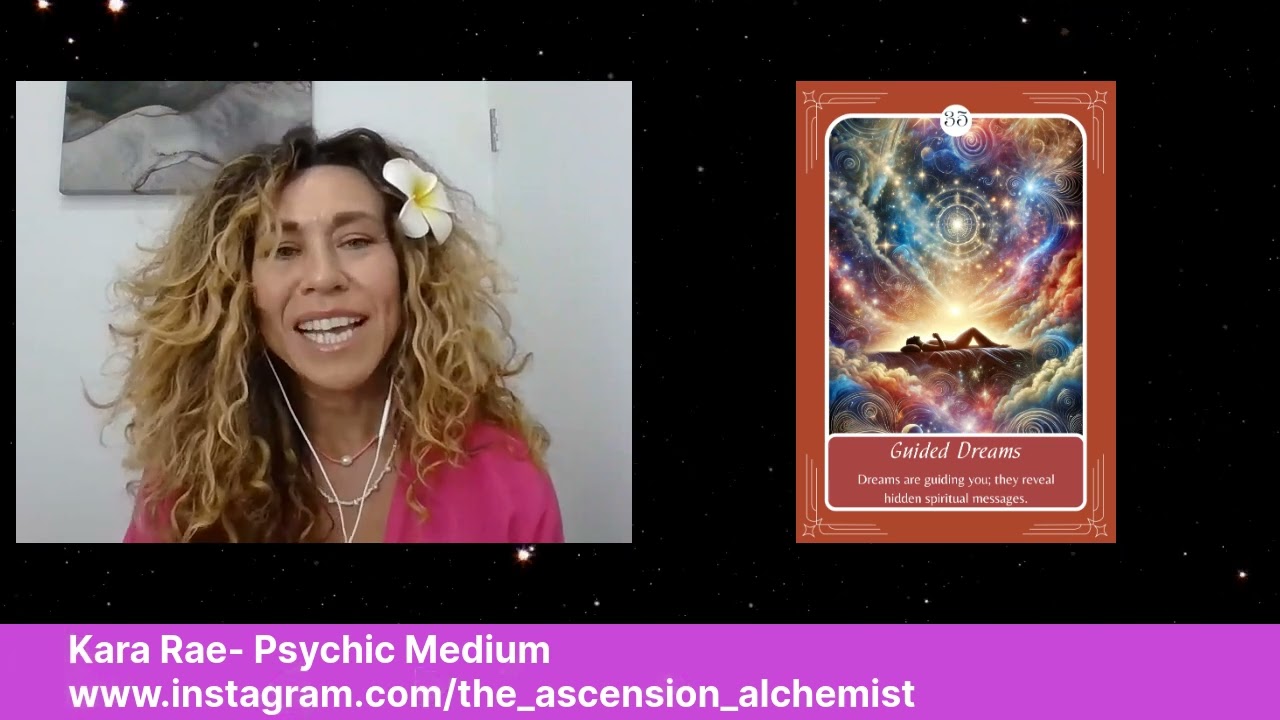Card 35: Guided Dreams - Kara | Psychic Medium