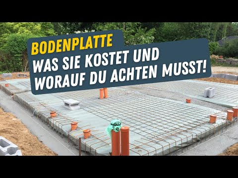 Bodenplatte Kosten 2025 – So viel musst du einplanen!