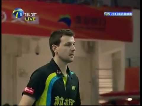 2013 China Super League: Cheung Yuk -Timo Boll [Full Match/Chinese]