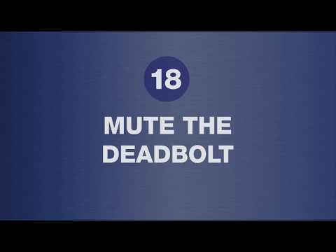 Brink's Digital Deadbolt: Toggle Mute On/Off - Step 18