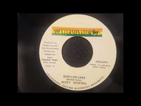 Mikey General - Babylon Cake -Xterminator 7" - 1997