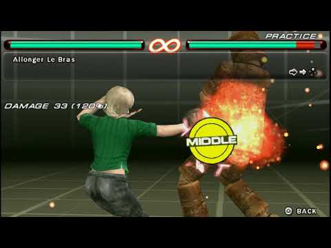 Tekken 6 Lili Rochefort Command List