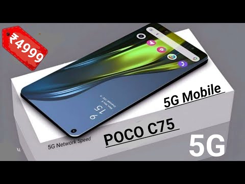 Thumbnail for POCO C75 5G unboxsing⚡review⚡1 Year free⚡Best 5G Smartphone 2025⚡Redmi A5 5G unboxsing⚡new 5G mobile