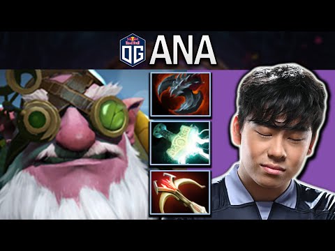 OG.ANA SMURF SNIPER WITH 25 KILLS & DAEDALUS-MJOLNIR - DOTA 2 GAMEPLAY
