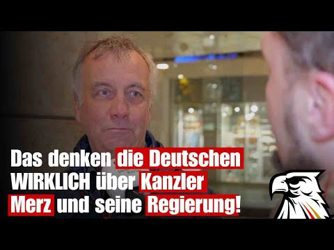 Das denken die Deutschen WIRKLICH über Kanzler Merz und seine Regierung!