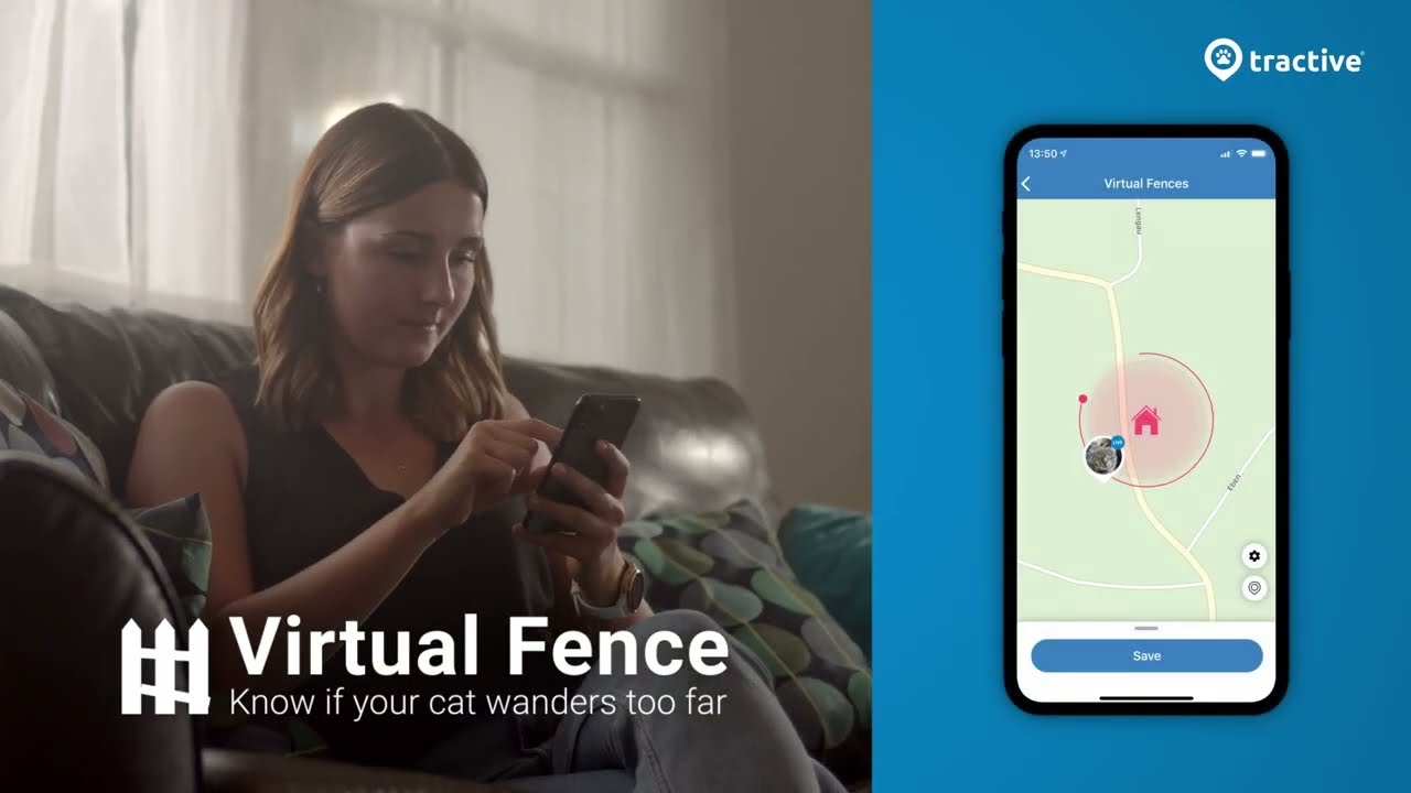 tractive GPS tracker CAT Mini LTE, Dark blue