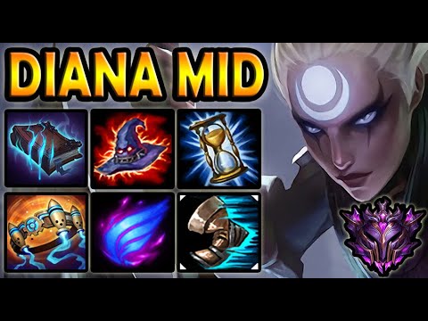 OTP Diana vs Sylas [ MID ] Lol Korea Master ✔️