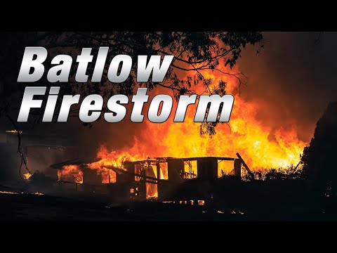 Australian Firestorm - Batlow NSW - Bushfire Season - 4th January 2020