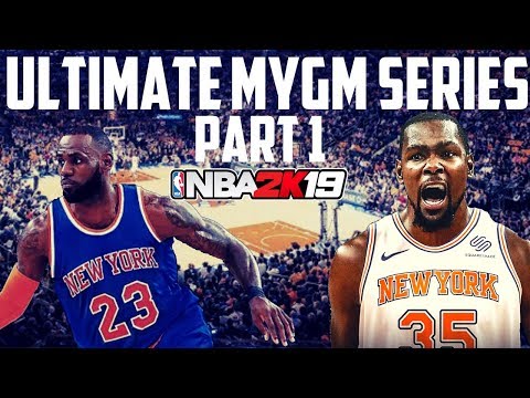 STARTING SOMETHING NEW! [NBA 2K19 Ultimate MyGM Series] Part 1