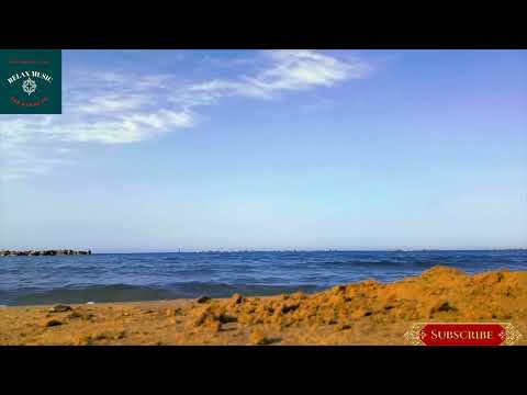 Relaxing Music with Ocean Waves , Meditation Music , Calm Music. || NDF Music Official.