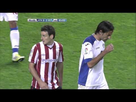 La Liga | Gol de Mikel San José (1-2) en el Athletic Bilbao - Getafe | 28-10-2012 | J9