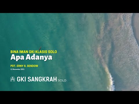 Bina Iman GKI Klasis Solo 11 November 2021