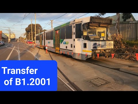 The Transfer of Yarra Trams B1.2001