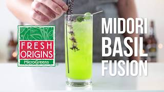 Fresh Origins Microgreens Midori Basil Fusion
