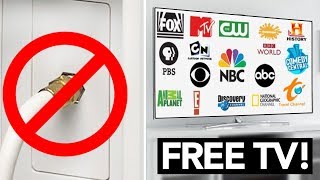 How to get FREE HDTV channels - CUT THE CORD!