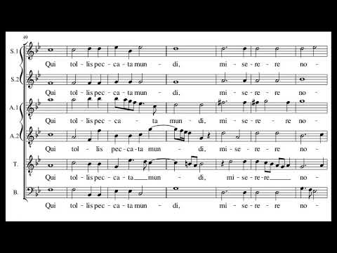 Palestrina: Missa Ut re mi fa sol la - Gloria - Sixteen