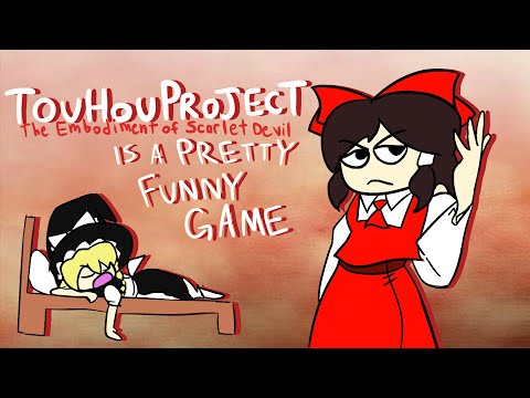 Touhou 6 is a pretty funny game