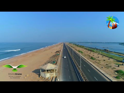Madhavpur Beach Drone Footage | Dronekrone | Madhavpur Ghed | Gujarat Tourism