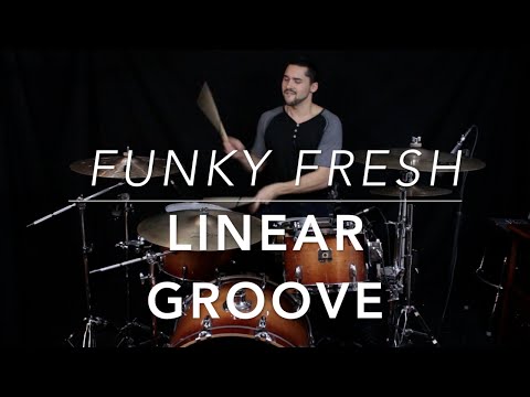 Linear Funk Groove - Drum Lesson with Eric Fisher