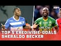 TOP 5 GOALS SHERALDO BECKER | Ex-Eredivisie speler schittert in de Bundesliga ?