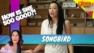 Vocal Coach Reacts GLEE - Songbird | WOW! She was...