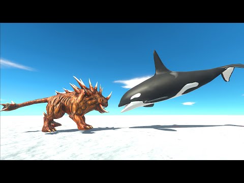 INFERNALS vs AQUATICS - Animal Revolt Battle Simulator ARBS
