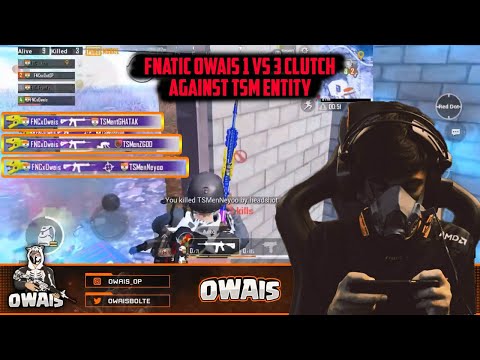 Fnatic Owais 1 vs 3 Clutch Against TSM Entity Team | War Mania Tournament