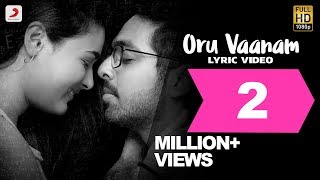 100% Kaadhal - Oru Vaanam Lyric | G.V. Prakash, Andrea, Mohanraja, Sukumar,  MM ChandraMouli